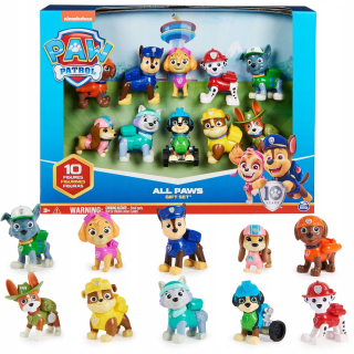 Sada figúrok Paw Patrol Spin Master 6065255 10 ks.